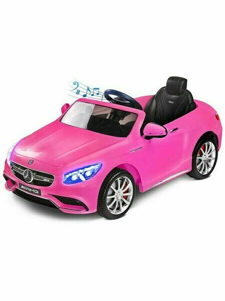 Elektrické autíčko Toyz Mercedes-Benz S63 AMG-2 motory pink porovnat ceny