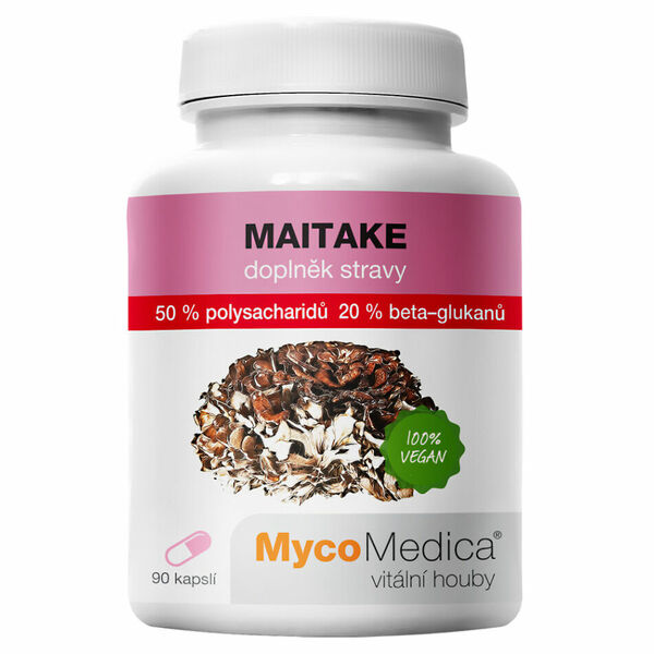 MYCOMEDICA Maitake 50% vegan 90 kapslí porovnat ceny