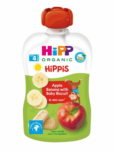 HiPP BIO Hippis Jablko-Broskev-Cookies 100g porovnat ceny
