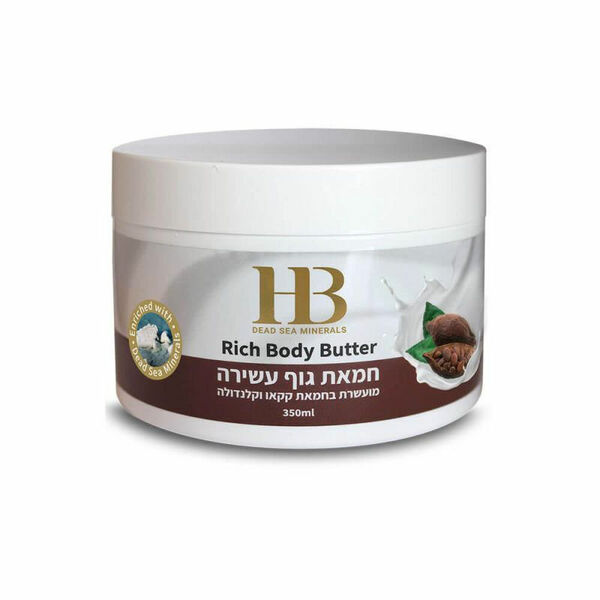 H&B Dead Sea Minerals Tělové máslo obohacené o kakaové máslo 350 ml porovnat ceny