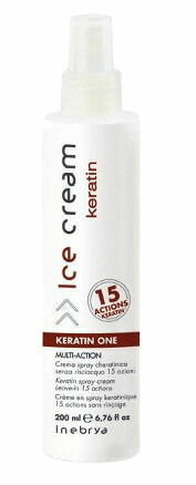 Inebrya Bezoplachový sprej na vlasy s 15-ti účinky Ice Cream Keratin (Keratin One Multi-Action) 200 ml porovnat ceny