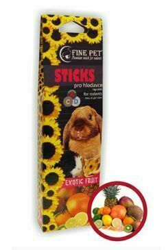 Fine Pet Tyčinka Hlodavec Exot Ovoce 2ks/110g porovnat ceny