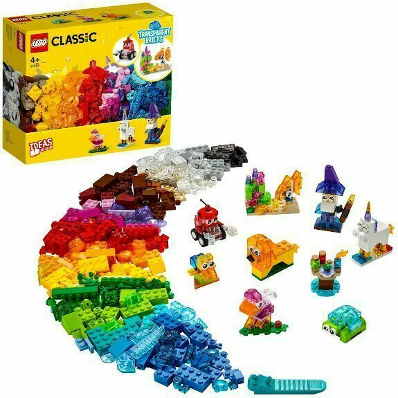 Lego Průhledné kreativní kostky porovnat ceny