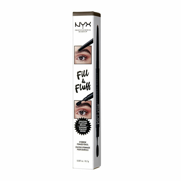 NYX Professional Makeup Fill & Fluff Eyebrow Pomade Pencil tužka na obočí - odstín Ash Brown 0,2g porovnat ceny