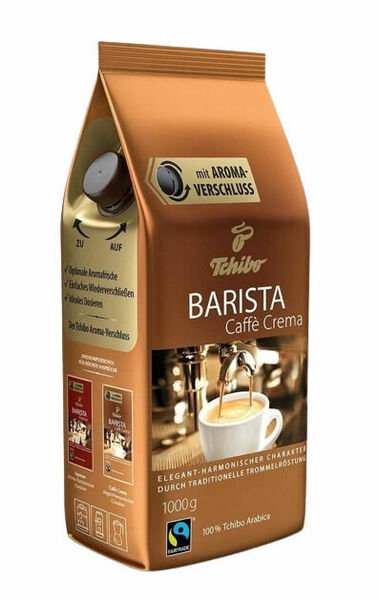 Tchibo Barista Caffe Crema zrnková káva 1 kg porovnat ceny