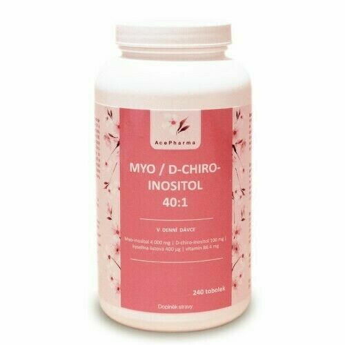 AcePharma Myo/D-chiro-inositol 40:1 tob.240 porovnat ceny