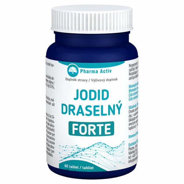 PHARMA ACTIV Jodid draselný forte 60 tablet porovnat ceny
