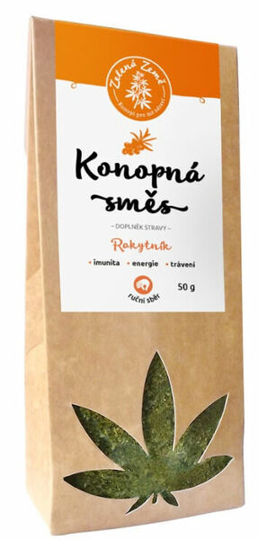 Zelená Země Konopná směs rakytník 50g porovnat ceny