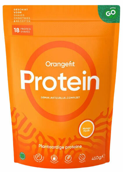 Orangefit Protein 450g mango-broskev porovnat ceny