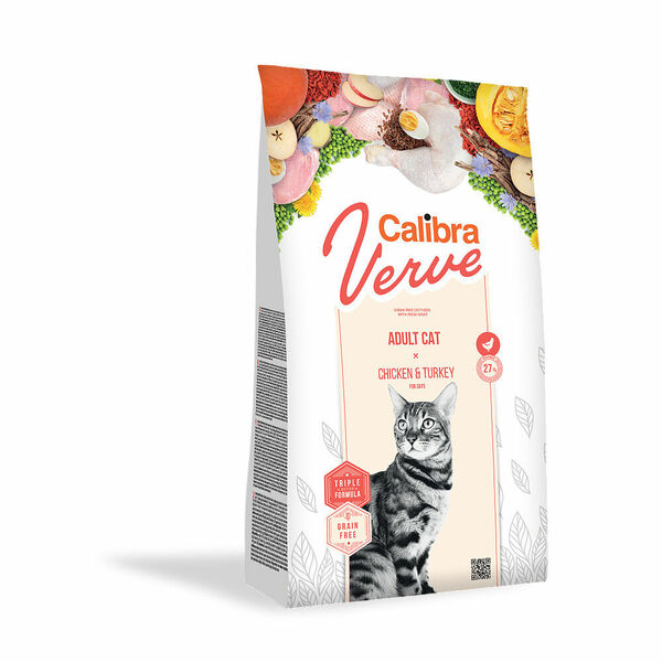 CALIBRA Cat Verve GF Adult Chicken&Turkey 750g porovnat ceny