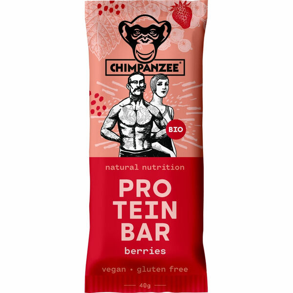 CHIMPANZEE  BIO PROTEIN BAR Berries 40g porovnat ceny