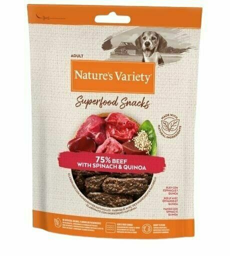 Nature's Variety Superfood snack hovězí 85 g porovnat ceny