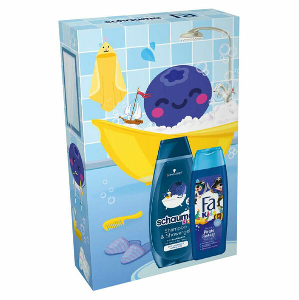 FA & SCHAUMA Kids Boy Sprchový gel 250 ml+ šampon na vlasy 400 ml Dárkové balení porovnat ceny