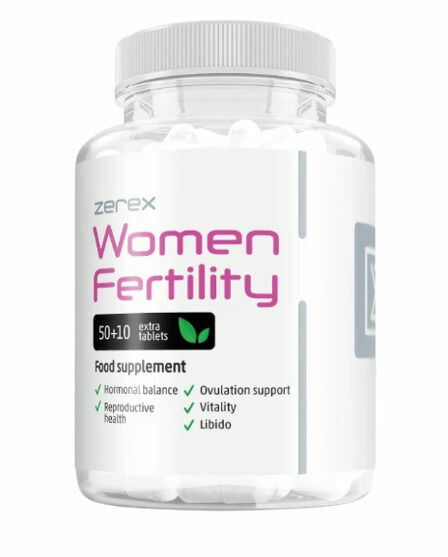 ZEREX Women Fertility, Plodnost Ženy 50 + 10 tablet porovnat ceny