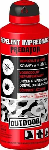 Repelent PREDATOR OUTDOOR IMPREGNACE spray 200ml porovnat ceny