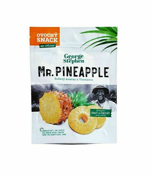 George and Stephen ANANAS sušené ovoce z Vietnamu 40 g porovnat ceny