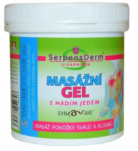 VivaPharm  SERPENSDERM Masážní gel s hadím jedem 250ml porovnat ceny