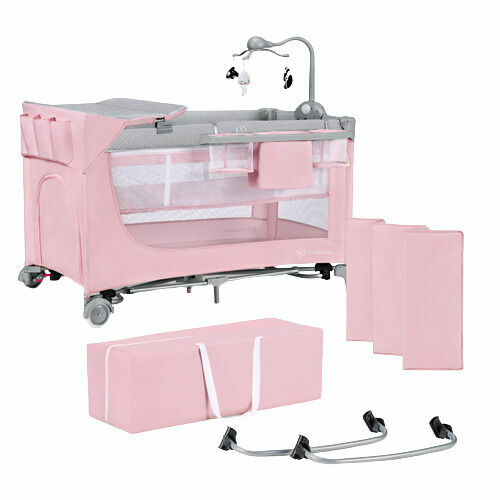 Kinderkraft Postýlka cestovní Leody doplňky Leody Pink 1 ks porovnat ceny