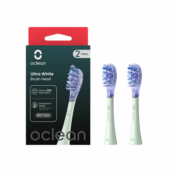 Oclean náhradní hlavice Ultra White, UW0 zelené 2 ks porovnat ceny