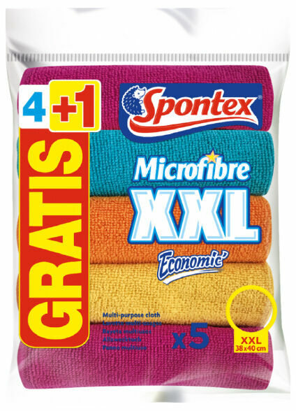 Spontex utěrka z mikrovlákna XXL 4+1ks porovnat ceny