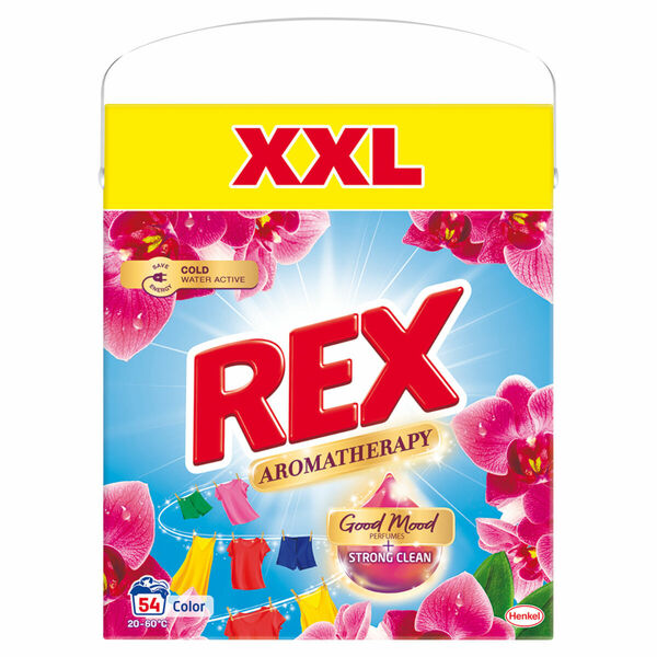 Rex Prací prášek Aromatherapy Orchid Box 54 dávek porovnat ceny