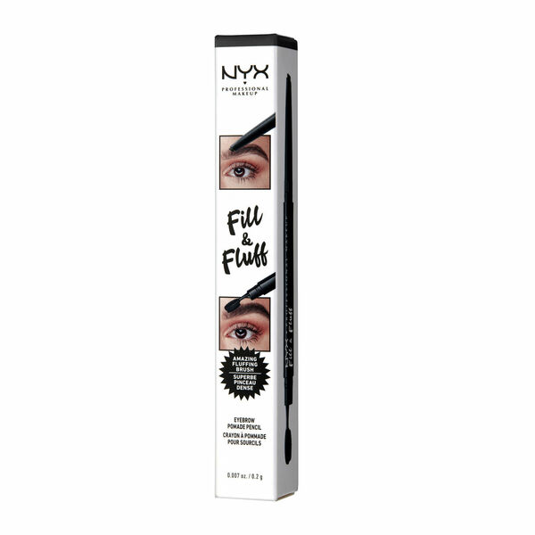 NYX Professional Makeup Fill & Fluff Eyebrow Pomade Pencil tužka na obočí - odstín Black 0,2g porovnat ceny