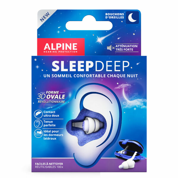 ALPINE hearing protection  Alpine SleepDeep Špunty do uší porovnat ceny