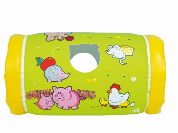 Teddies Válec s rolničkou nafukovací Moje první zvířátka 42x23cm v krabici 6m+ MPZ porovnat ceny