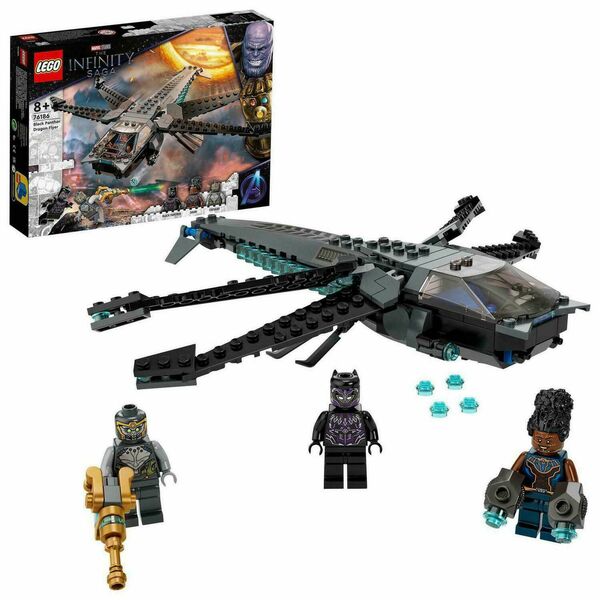 Lego Black Panther a dračí letoun porovnat ceny