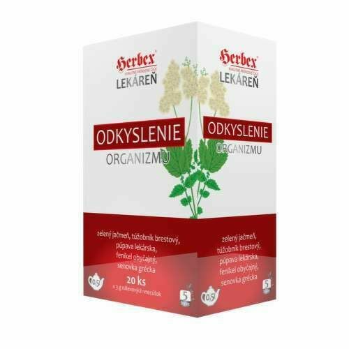 HERBEX lékárna Odkyselení organismu n.s.20x3g porovnat ceny