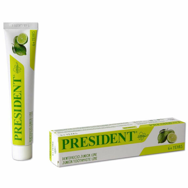 PresiDENT Zubní pasta děti od 6 let limetková příchuť 50ml porovnat ceny