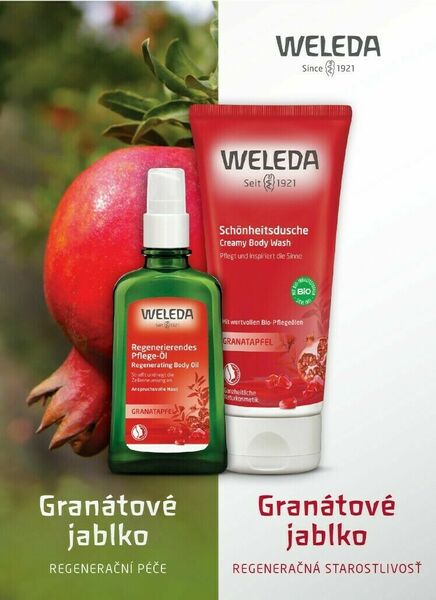 Weleda Granátové jablko - regenerační péče porovnat ceny