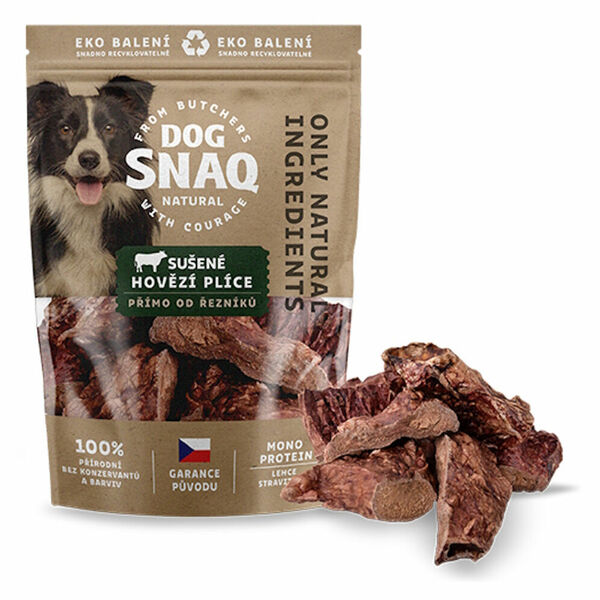 DOG SNAQ Hovězí plíce sušené 1 ks, Hmotnost balení: 80 g porovnat ceny