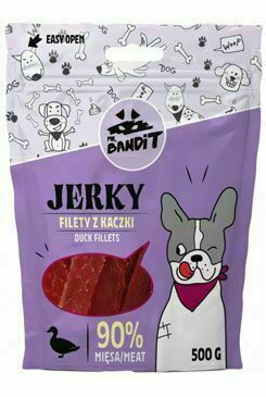 Vetexpert Mr.bandit Pochoutka Jerky Kachní Filety 500g porovnat ceny