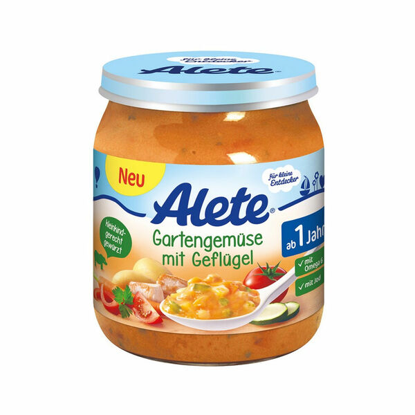 ALETE Zahradní zelenina s drůbežím masem 250 g porovnat ceny