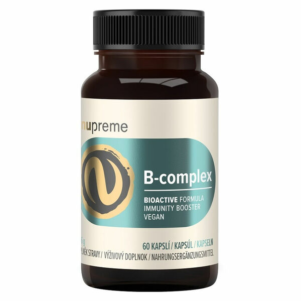 NUPREME B-complex bioactive 60 kapslí porovnat ceny