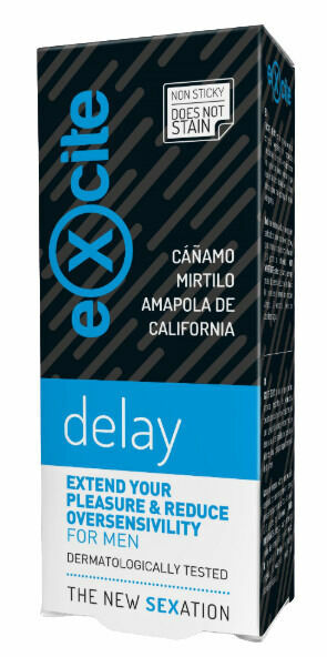 Diet Esthetic Gel pro oddálení ejakulace Excite Man Delay 15ml porovnat ceny