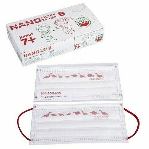 Nano Filter Mask B Junior 7+ ústenka S Gumič.10ks porovnat ceny