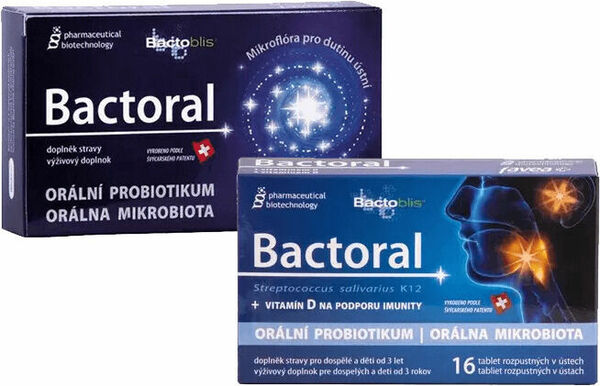 Favea Bactoral Tbl.16+bactoral S Vit.d Tbl.16 porovnat ceny