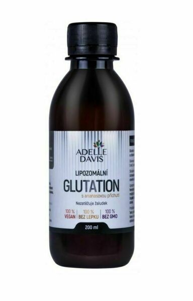 Adelle Davis Lipozomální Glutation příchuť ananas 200 ml porovnat ceny