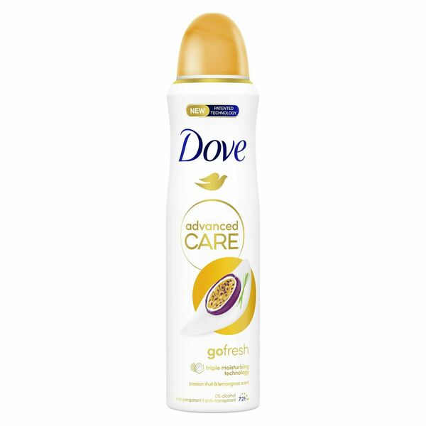 Dove Advanced care Marakuja & Citronová tráva antiperspirant sprej 150 ml porovnat ceny