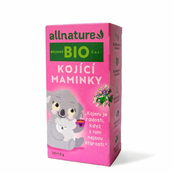 ALLNATURE Dětský čaj kojící maminky BIO 20 sáčků porovnat ceny