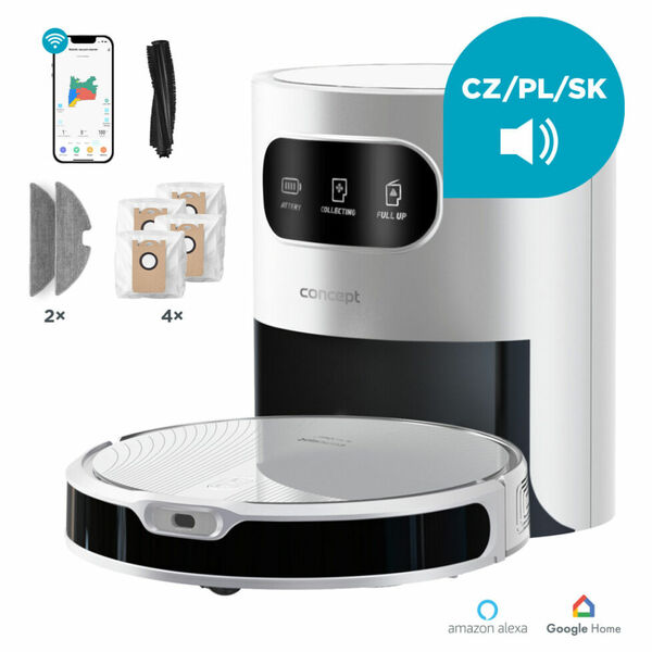 CONCEPT VR3350 Robotický vysavač s mopem 2v1 Laser porovnat ceny