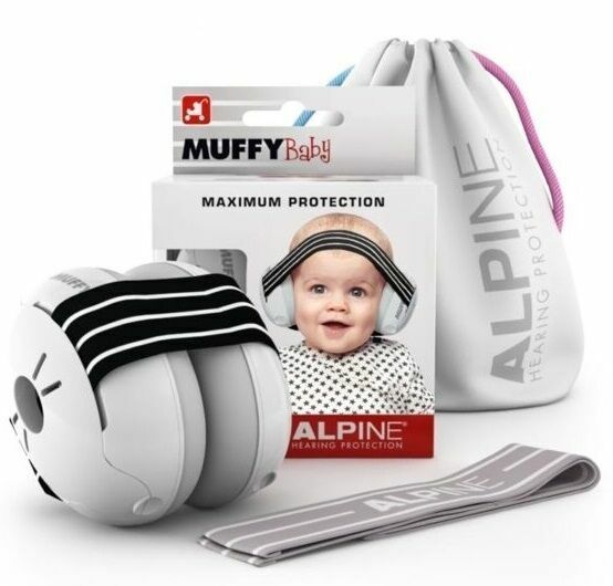 ALPINE hearing protection  Alpine Muffy Baby Dětská izolační sluchátka, černá porovnat ceny