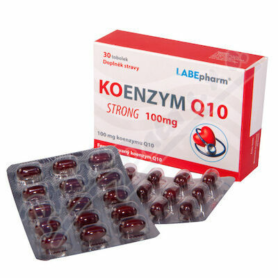 Labe Pharm Koenzym Q10 Strong 100mg Tobolek 30 porovnat ceny