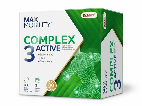 Dr.Max Complex 3 Active 180 tablet porovnat ceny