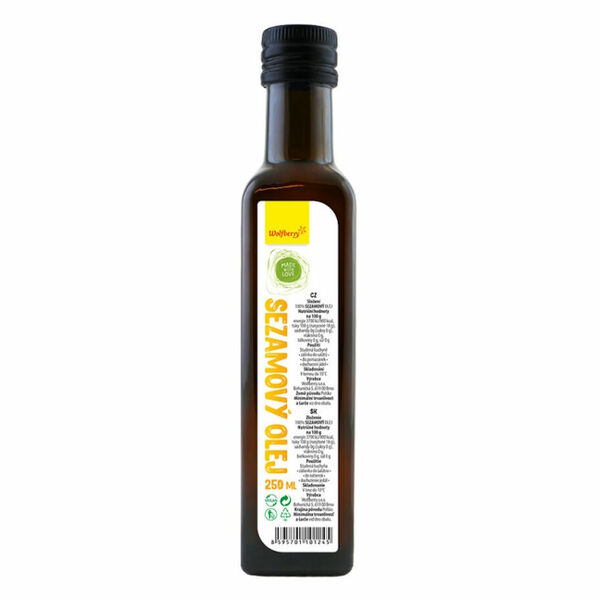 WOLFBERRY Sezamový olej 250 ml porovnání ceny