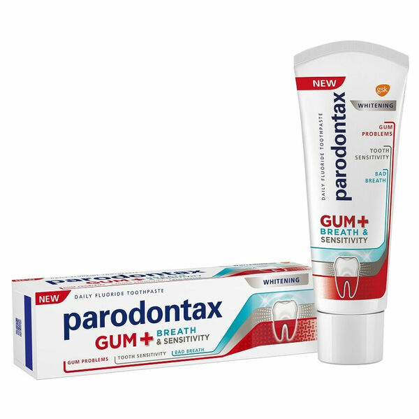 Parodontax Zub.pasta Dásně+dech&citlivé Zuby 75ml porovnat ceny
