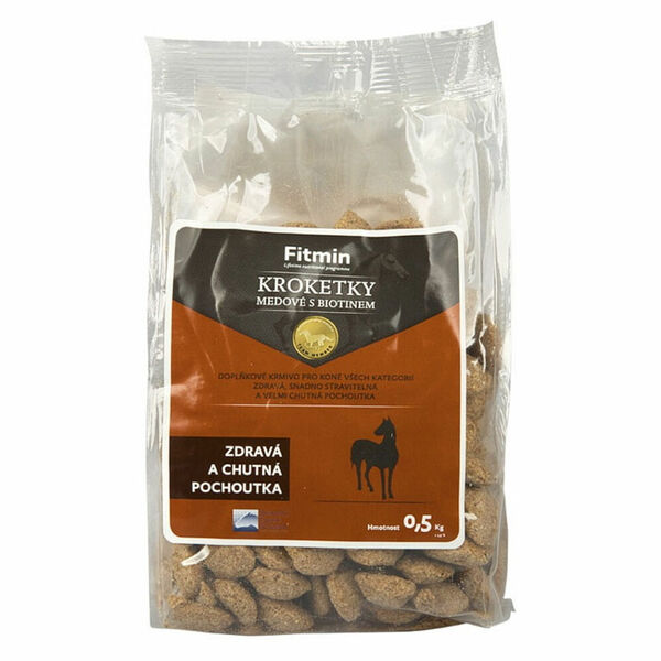 FITMIN Horse kroketky med +biotin 500 g porovnat ceny