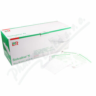 KRYTÍ SPECIÁLNÍ SAVÉ SOLVALINE N 10X10CM OBOUSTRANNĚ POUŽITELNÉ,100KS porovnat ceny